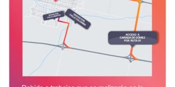 Cañada de Gómez: El acceso a la Autopista permanecerá cortado el jueves 10 de septiembre