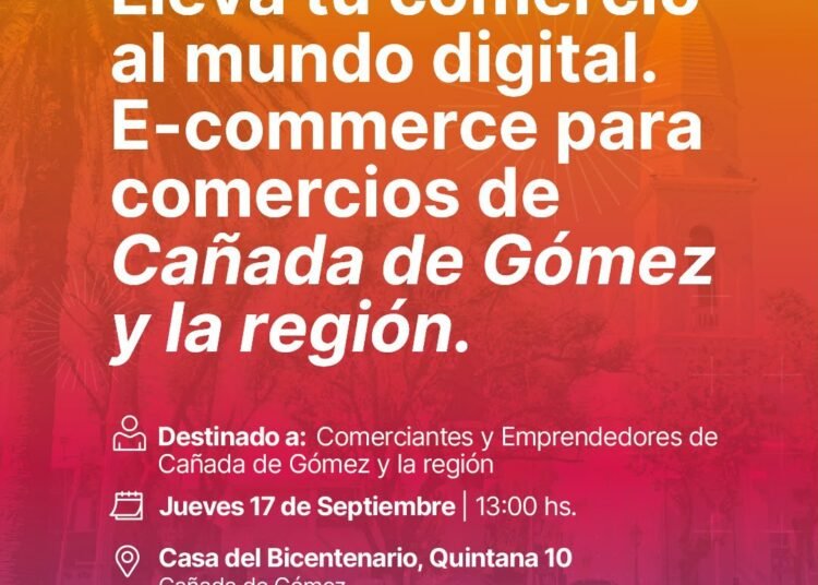 CAPACITACIÓN “LLEVÁ TU COMERCIO AL MUNDO DIGITAL”