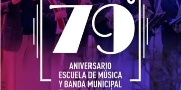 Hoy celebramos el 79° aniversario de la Banda Municipal “Vicente Beltrán” de Cañada de Gómez