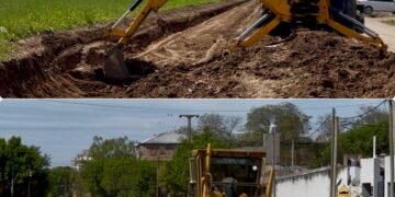 LA MUNICIPALIDAD DE CAÑADA DE GÓMEZ AVANZA CON TRABAJOS DE PREVENCIÓN HÍDRICA